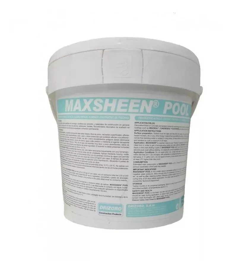 Drizoro - decorative acrylic coating for Maxsheen Pool