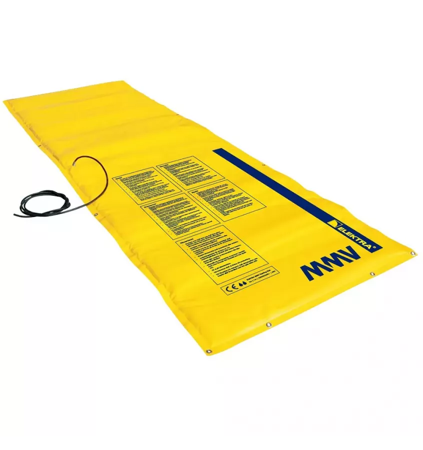 Elektra - heating mat unilaterally powered by MMV