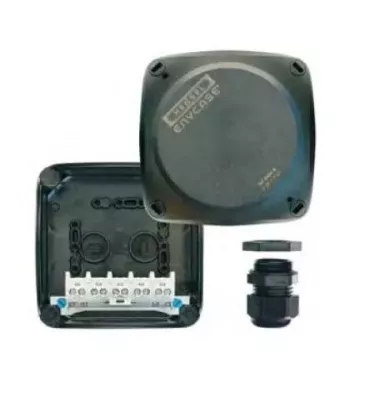 Elektra - accessories - junction box with KF 0404-PRO terminal rail