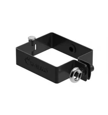 Galeco - square PVC system - metal clamp for the dowel