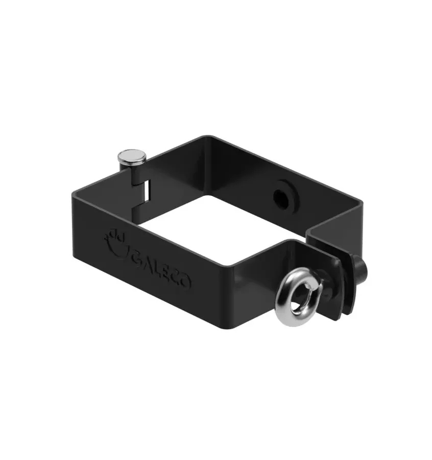 Galeco - square PVC system - metal clamp for the dowel