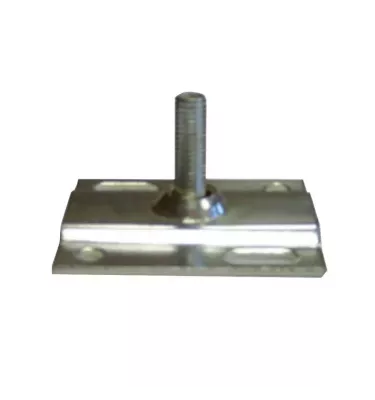 Galeco - square PVC system - clamp foot for a sandwich panel