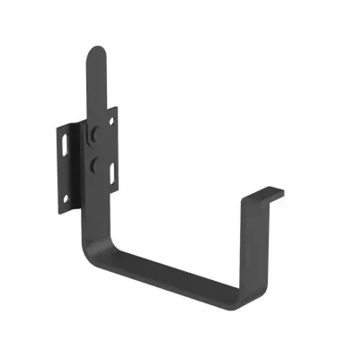 Galeco - square system STEEL - metal flat butt plate