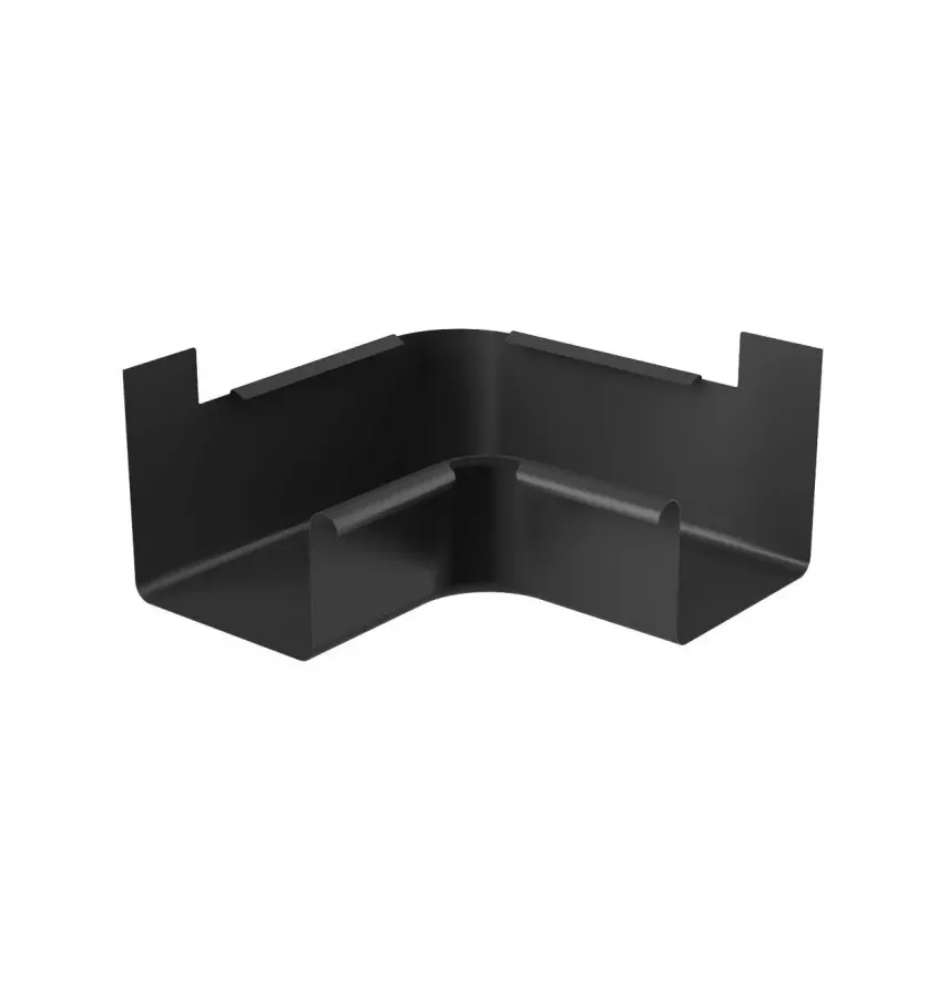 Galeco - square system STEEL - glued 90 ° curve