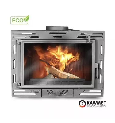 Kawmet - wkład kominkowy z szybrem W9 9,8 kW Eco