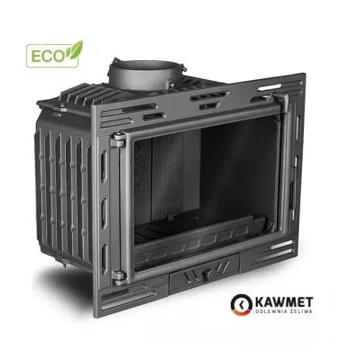 Kawmet - fireplace insert with damper W9 9.8 kW Eco