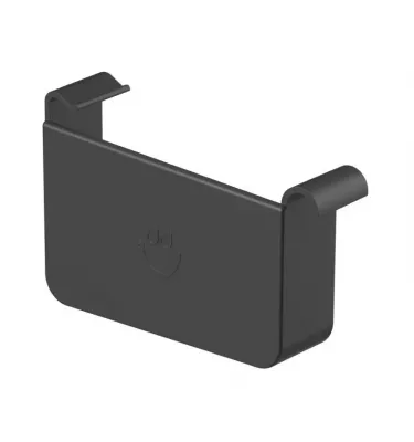 Galeco - square system STEEL - PVC end cap