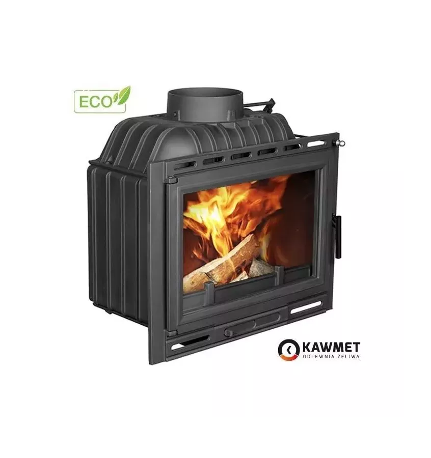 Kawmet - fireplace insert with damper W13A 11,5 kW Eco