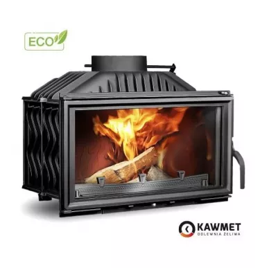 Kawmet - fireplace insert with damper W15 9.4 kW Eco