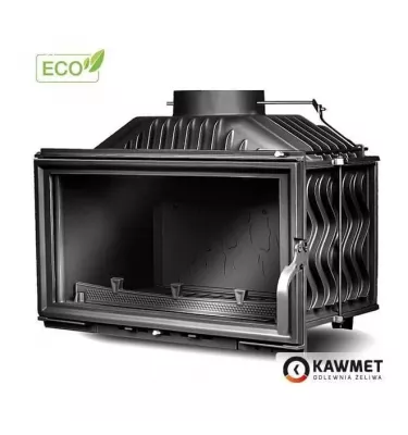 Kawmet - fireplace insert with damper W15 9.4 kW Eco