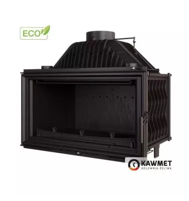 Kawmet - fireplace insert with W15 18 kW damper