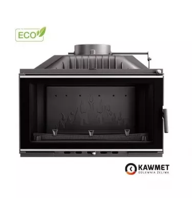 Kawmet - fireplace insert with damper W16 9.4 kW Eco