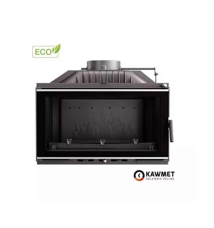 Kawmet - fireplace insert with damper W16 9.4 kW Eco
