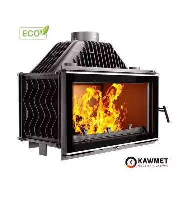 Kawmet - fireplace insert with W16 18 kW damper