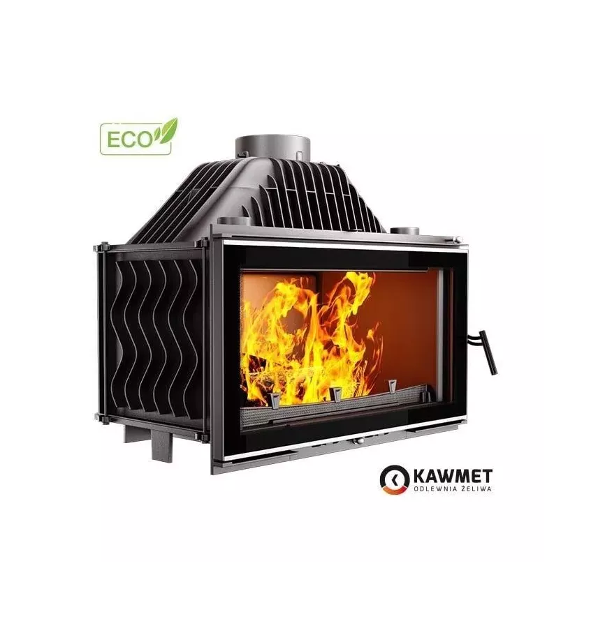 Kawmet - fireplace insert with W16 18 kW damper