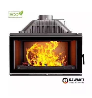 Kawmet - fireplace insert with W16 18 kW damper