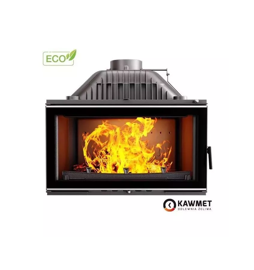 Kawmet - fireplace insert with W16 18 kW damper