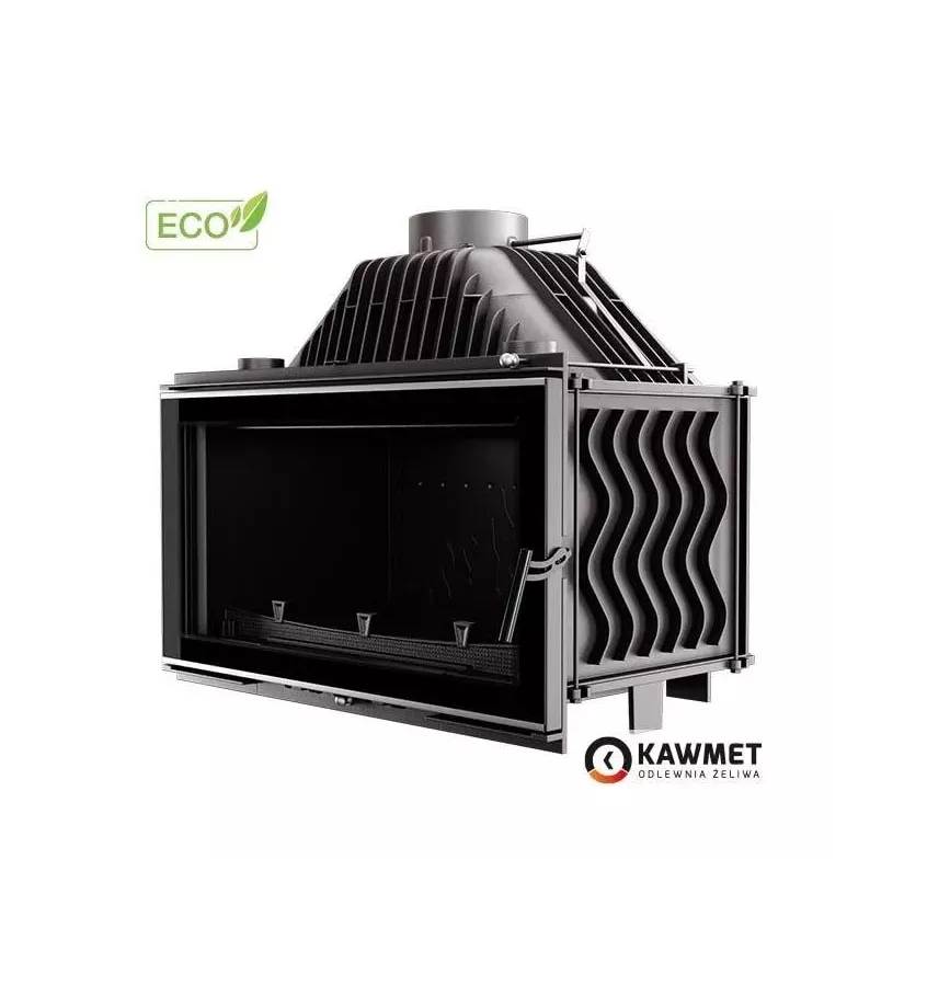 Kawmet - fireplace insert with W16 18 kW damper
