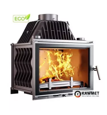 Kawmet - fireplace insert with damper W17 16.1 kW Dekor Eko