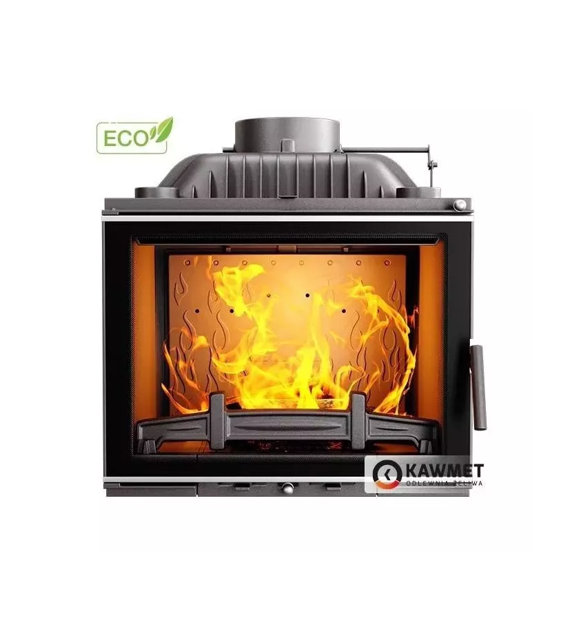 Kawmet - fireplace insert with damper W17 12.3 kW Dekor Eko