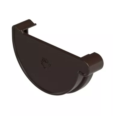 Galeco - PVC semicircular system - end cap