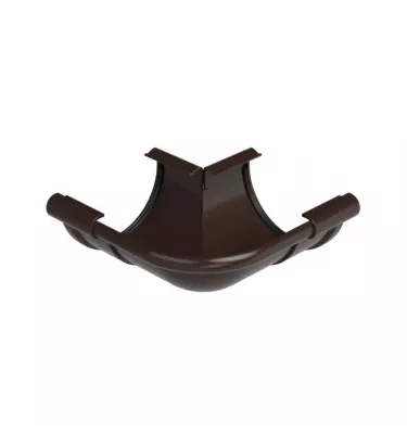 Galeco - PVC semicircular system - 90 ° bend