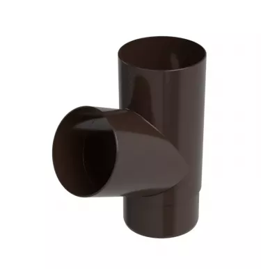 Galeco - PVC semicircular system - 67 ° tee