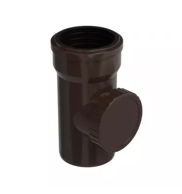 Galeco - PVC semicircular system - vertical revision with reduction