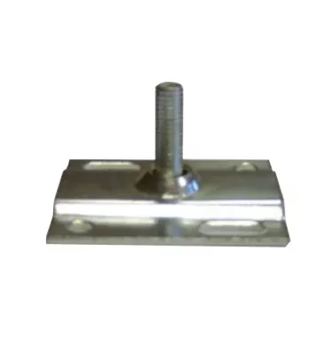 Galeco - PVC semicircular system - clamp foot for a sandwich panel
