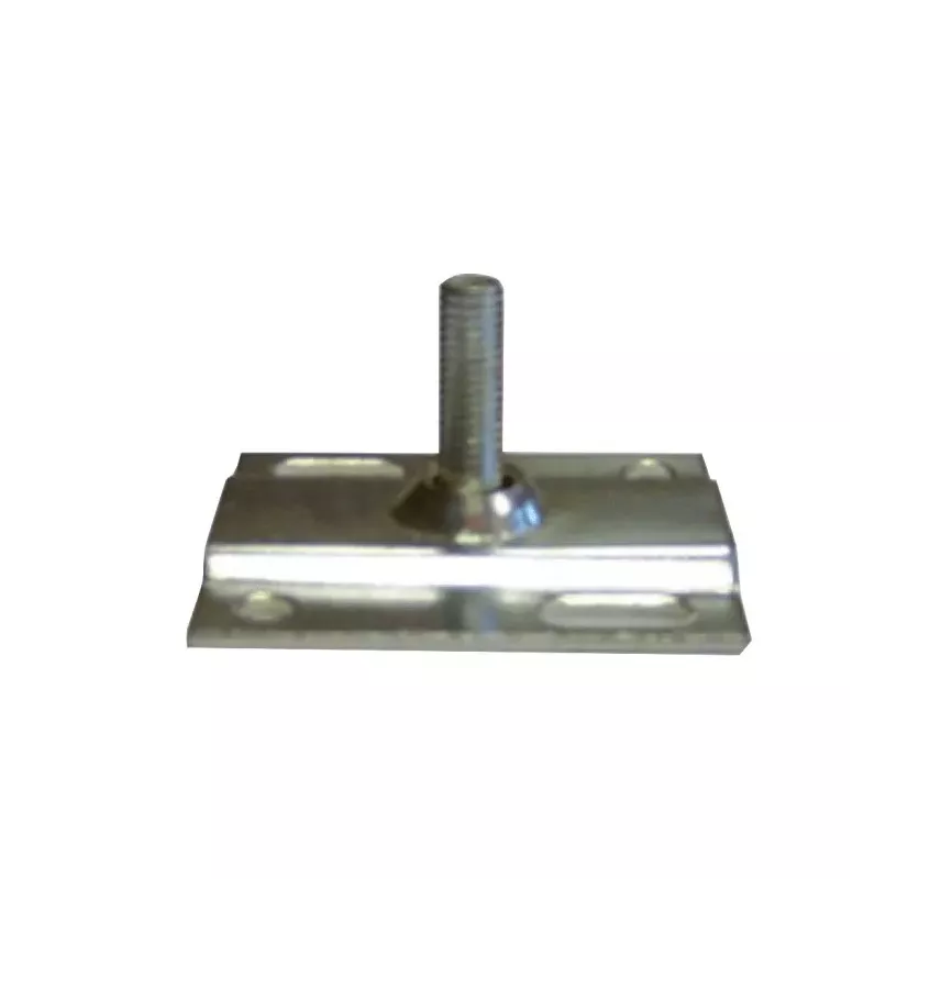 Galeco - půlkruhový systém PVC - upínací patka pro sendvičový panel