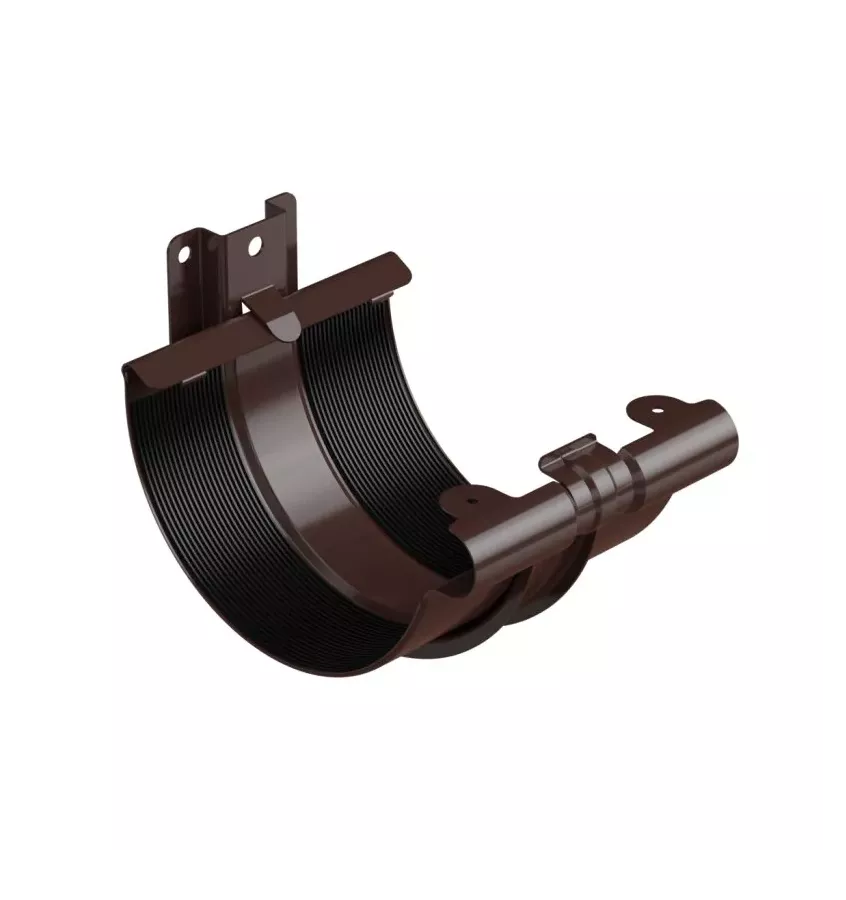 Galeco - semicircular system STEEL - gutter connector with a hook