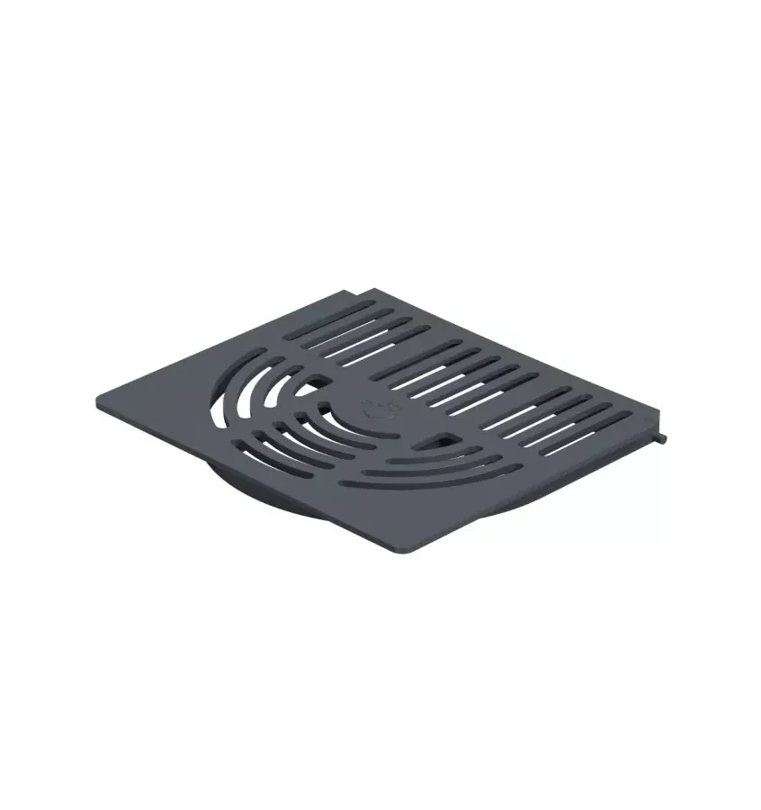 Galeco - půlkruhový systém OCEL - klapka nad košem pro usazovací nádrž