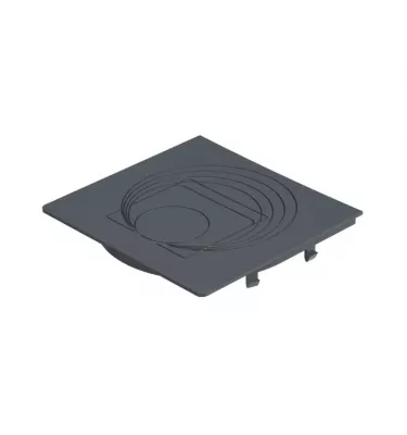 Galeco - semicircular system STEEL - a flap for a round pipe for a sedimentation tank