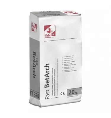 Fast - mineral plaster with the texture of Fast BetArch architectural concrete