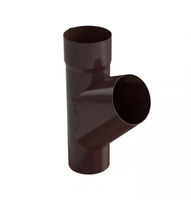 Galeco - semicircular system STEEL - tee 60 °