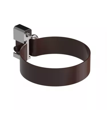 Galeco - půlkruhový systém OCEL - kovová svorka na hmoždinku