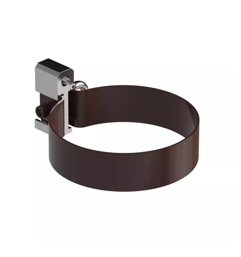 Galeco - půlkruhový systém OCEL - kovová svorka na hmoždinku