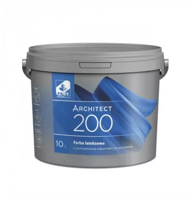 Fast - latex paint with increased scrub resistance Fast Architect 200