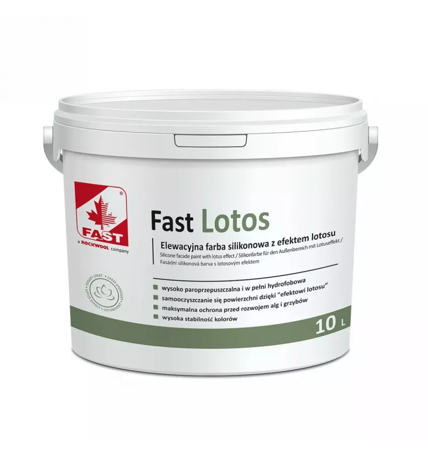 Fast - silicone paint with a lotus effect Fast Lotos