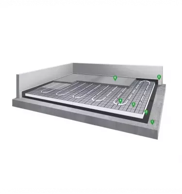 Yetico - polystyrene board for Twin Acustic underfloor heating