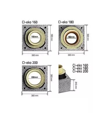 Schiedel - universal chimney system Wulkan CI-Eko