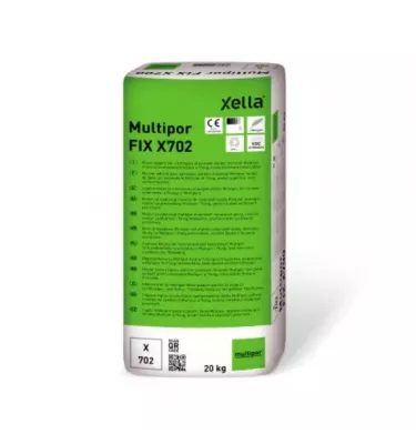 Ytong Xella - Multipor FIX X702 light mortar