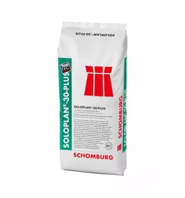 Schomburg - self-leveling mortar reinforced with Soloplan-30-Plus fibers
