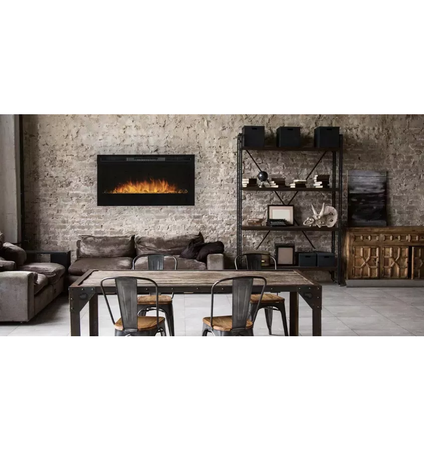 Dimplex - Optiflame Prism built-in fireplace