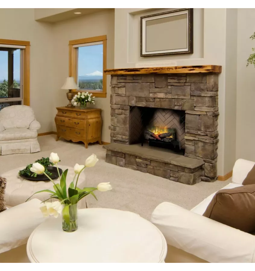 Dimplex - free-standing fireplace Revillusion Logset 20 &quot_