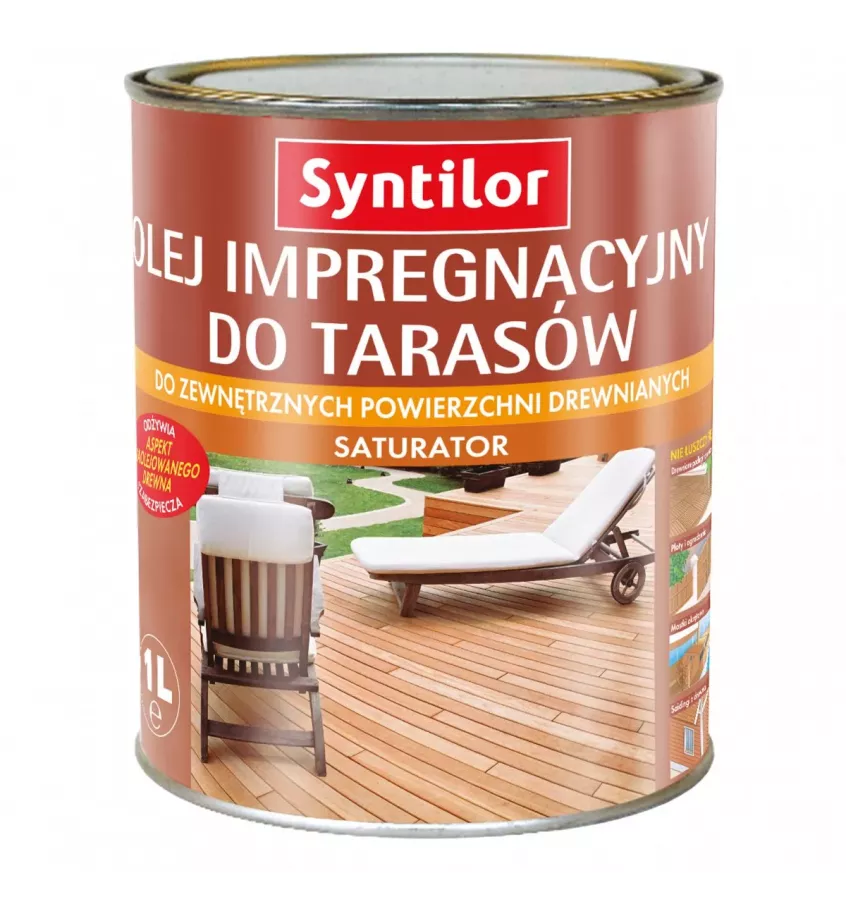 Syntilor - impregnační olej na terasy Saturator