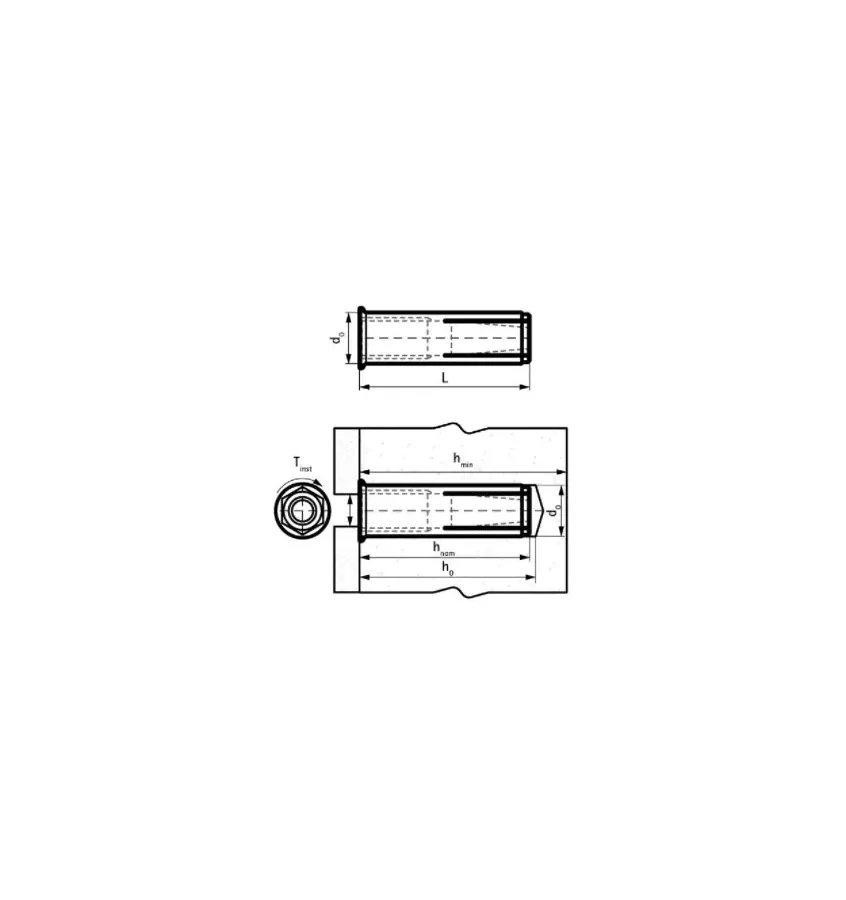 Walraven - redukovaná mechanická hnací kotva WDI1R