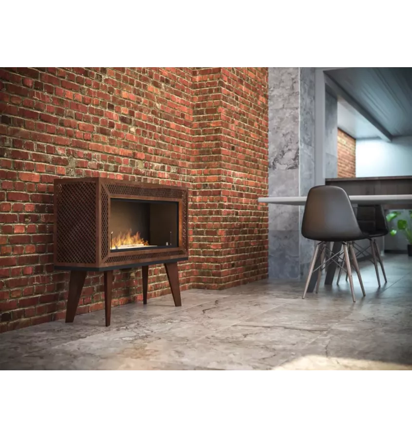 Infire - Industrial bio fireplace