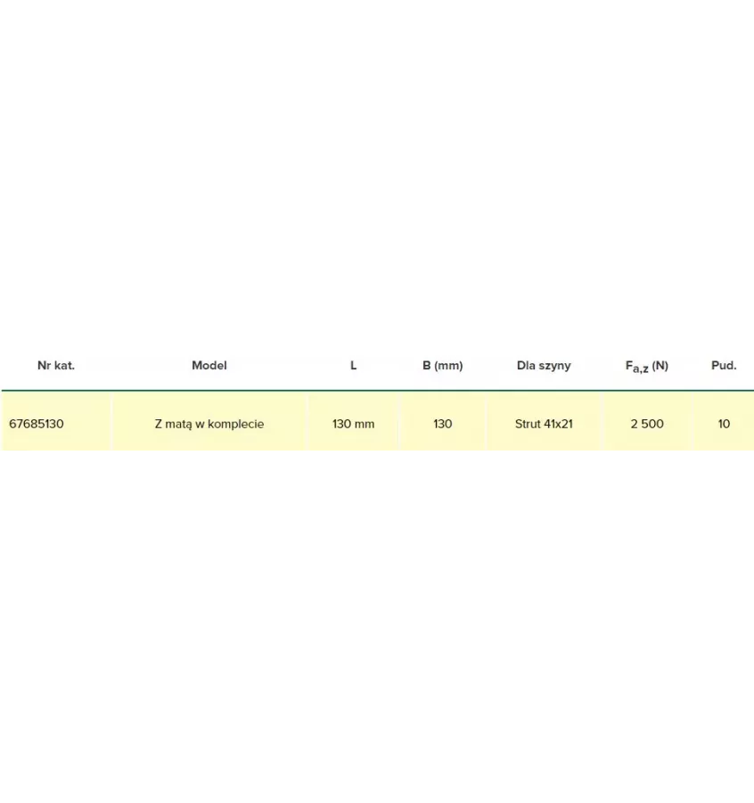 Střešní nosný systém Walraven - Yeti 130 BIS