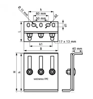 Walraven - FPC Medium STN BIS fixed point console
